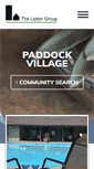 Mobile Screenshot of paddockvillage.com